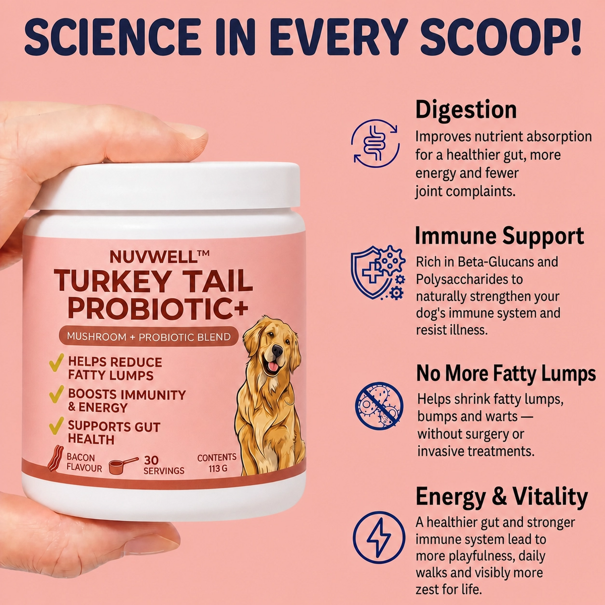 Nuvwell™ Turkey Tail Probiotic+ (New)