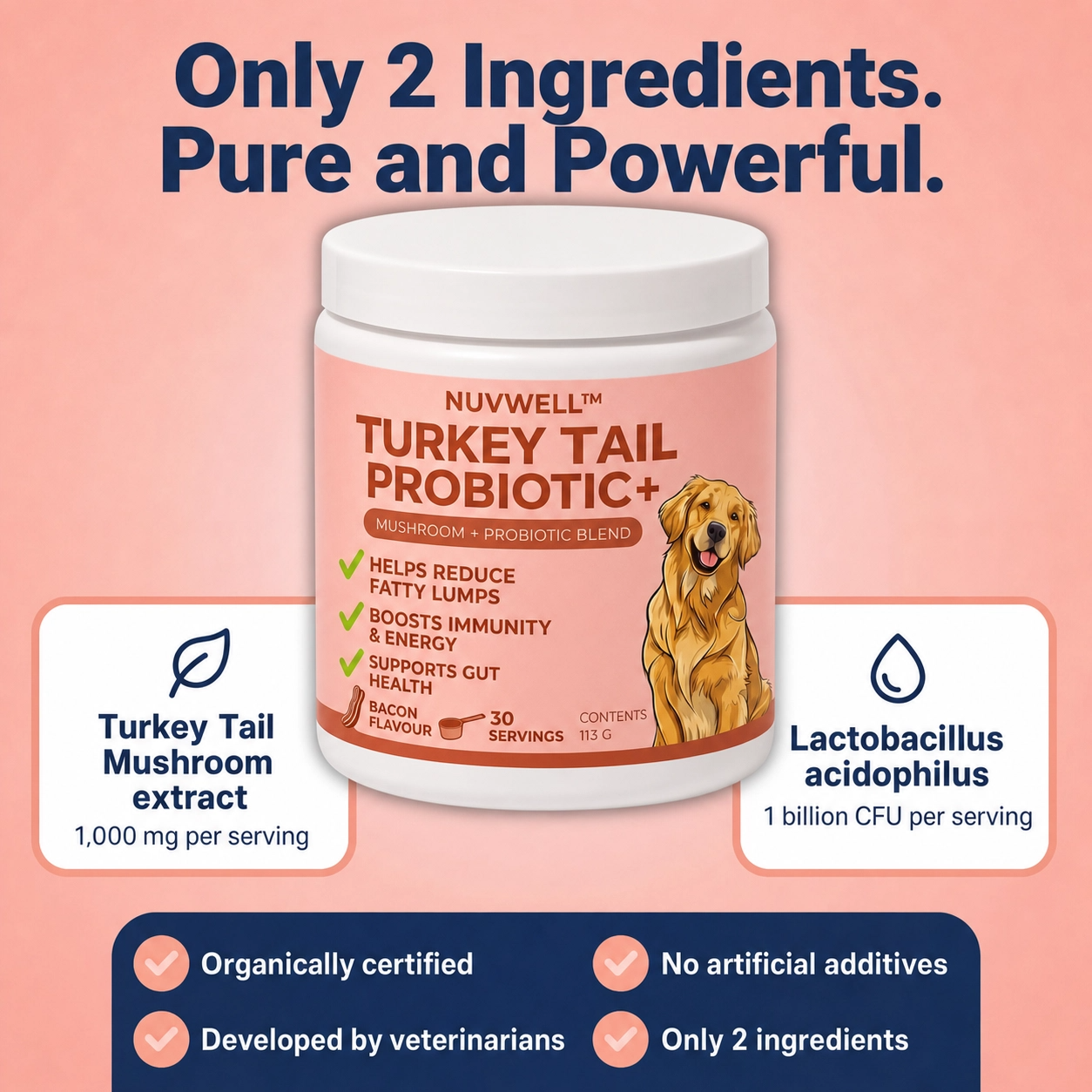 Nuvwell™ Turkey Tail Probiotic+
