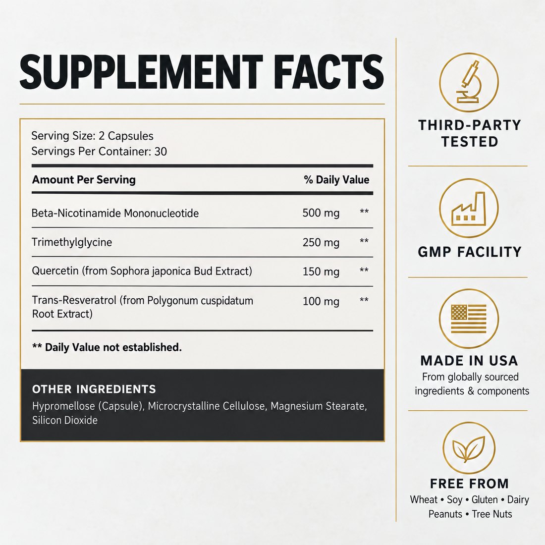 Supplement facts