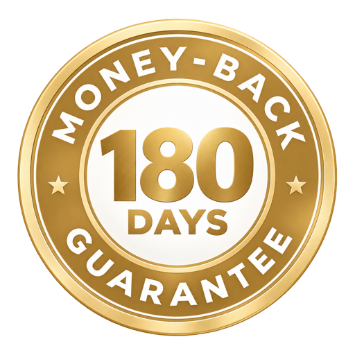 180-Day Money-Back Guarantee